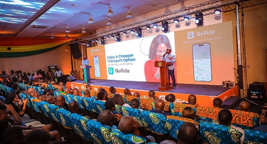 Bawumia at GoRide Ghana ride-hailing app launch