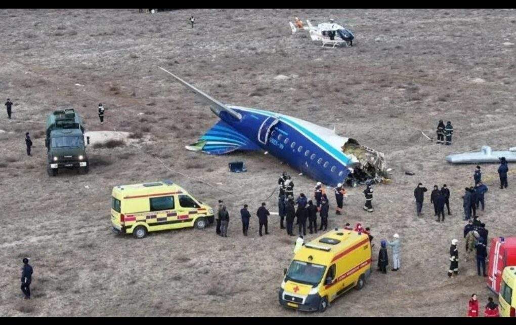 PUTIN APOLOGIZES TO AZERBAIJAN FOR PLANE INCIDENT IN RUSSIA'S AIRSPACE December 28, 2024