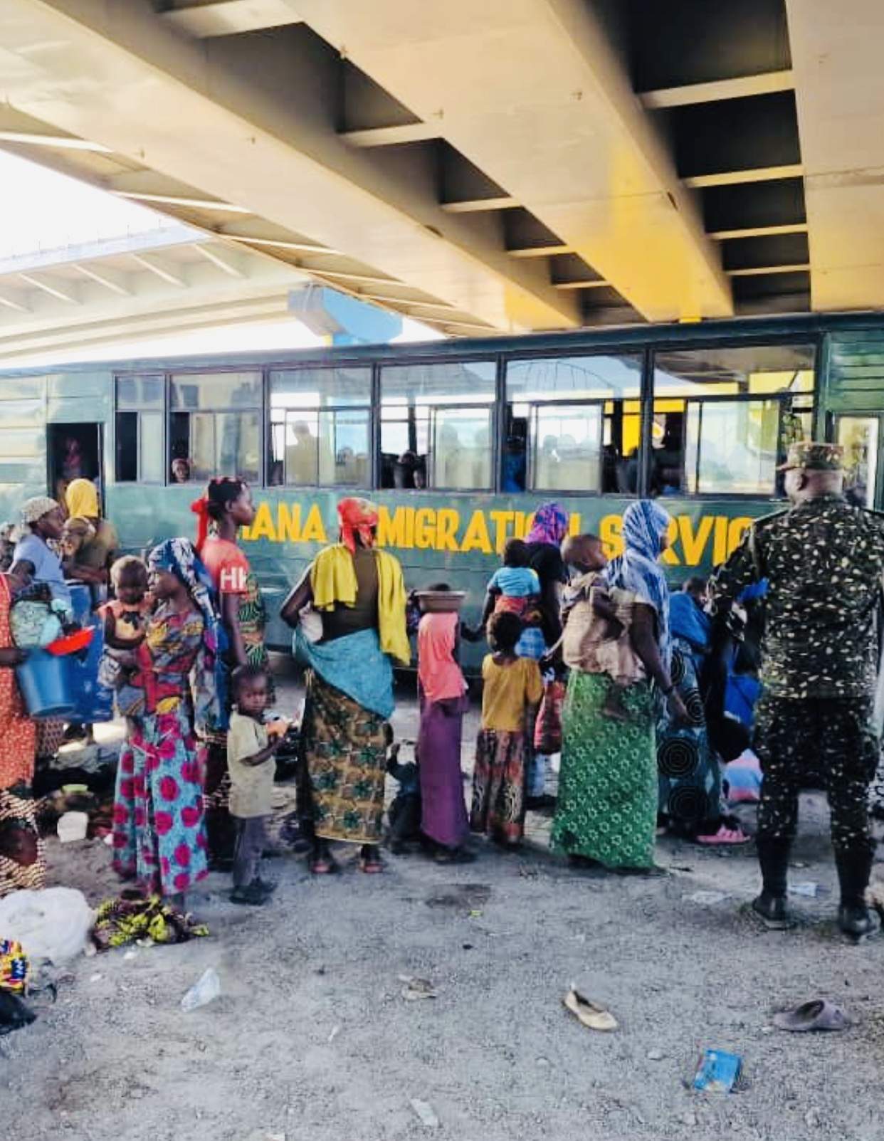 Street Raid: Ghana Immigration Service Crackdown on Illegal Residency. May 17, 2025