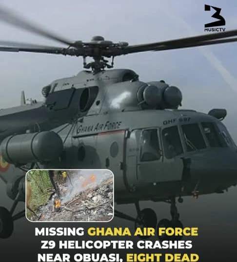 Helicopter Crash :Ghana Loses Defence and Environment Ministers alongside 6 other Hereos . Helicopter Crash :Ghana Loses Defence and Environment Ministers alongside 6 other Hereos . August 8, 2025